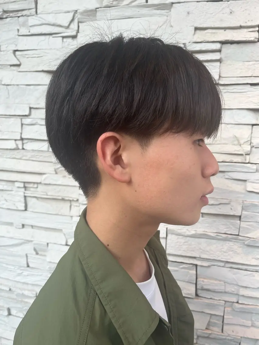 メンズ マッシュ 刈り上げ 🟦メンズ特化🟦 たかしま　あさひのヘアスタイル