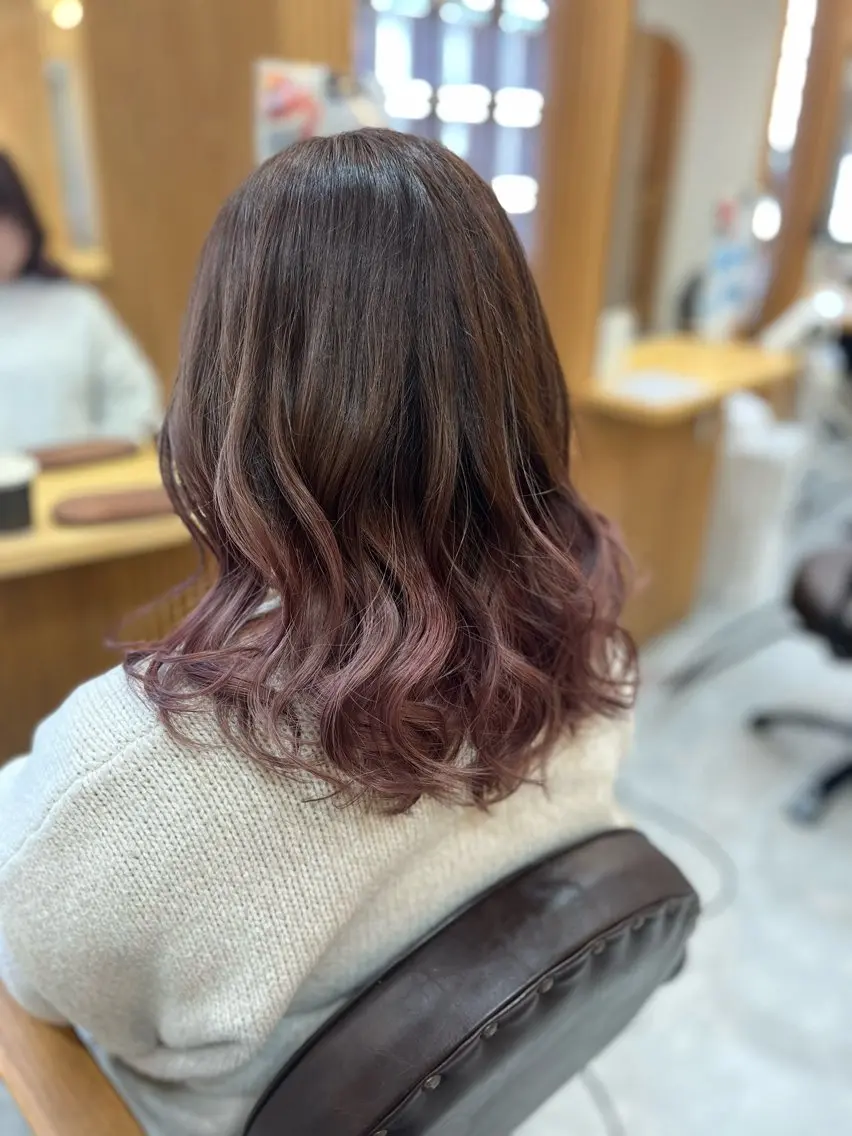 ミディアム カット ヘアカラー 🌸 ROPEさとみ🌸のヘアスタイル