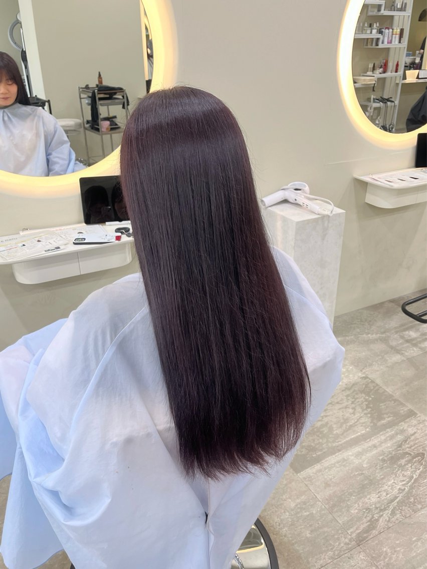 カラー くるみ／透明感カラー 艶髪🤎のヘアスタイル