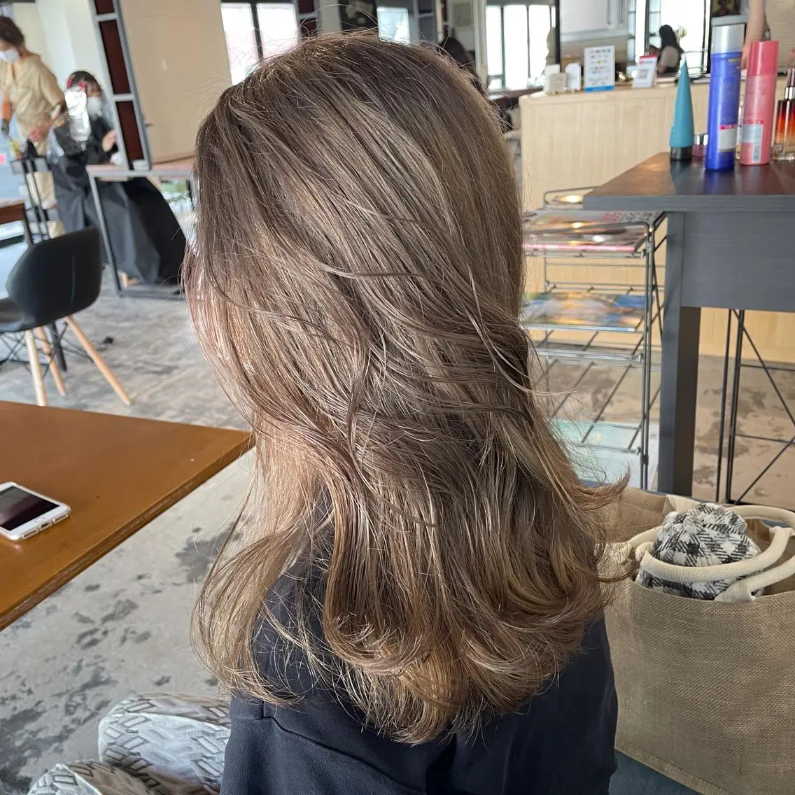 ロング カラー ヘアアレンジ マツエク・マツパ アクアカラー ブリーチ ダブルカラー グラデーションカラー ハイライトカラー ヘアカラー トリートメント Luana / 公式 / 大通のヘアスタイル