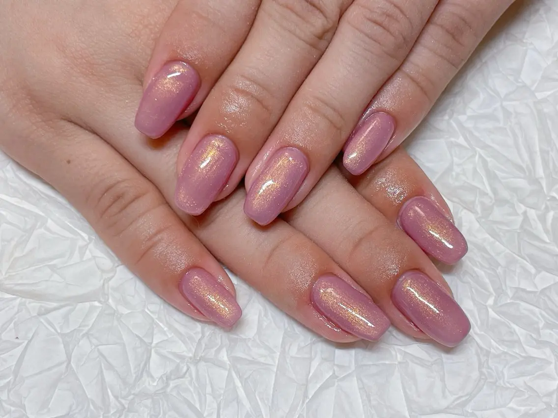 ネイル スクエアネイル ハンドネイル ハンドケア 💫ゆか_ Nailartistのネイルデザイン