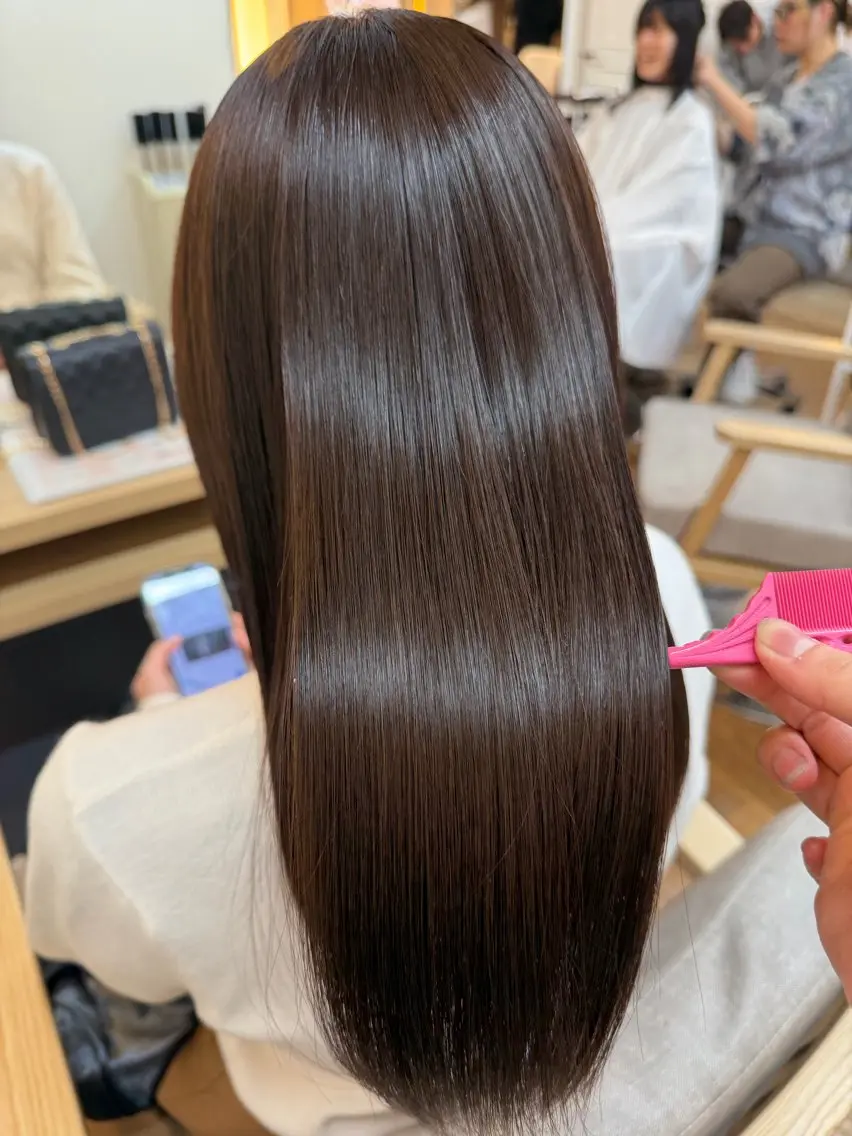 セミロング トリートメント ✂︎HITOMI✂︎ 副店長のヘアスタイル