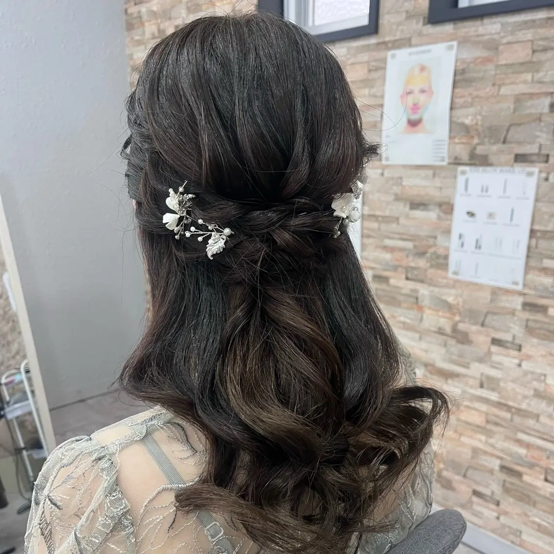 ヘアアレンジ 結婚式・ブライダル 玉城 里奈のマツエク・マツパデザイン