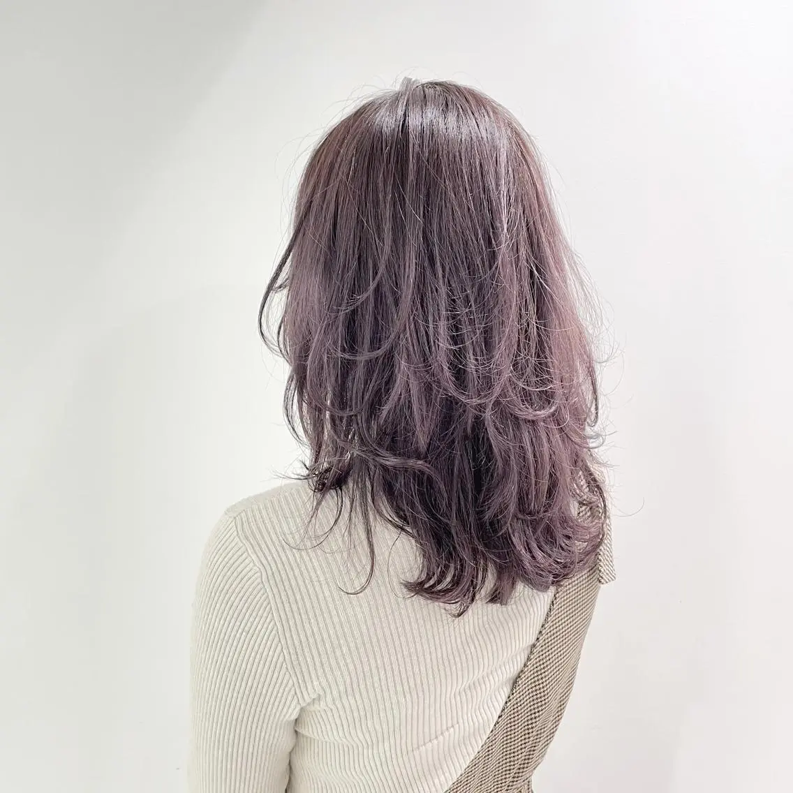 セミロング カラー ヘアカラー トリートメント ヘッドスパ ヘアセット 赤み消しカラー 🍀JUNKIのヘアスタイル