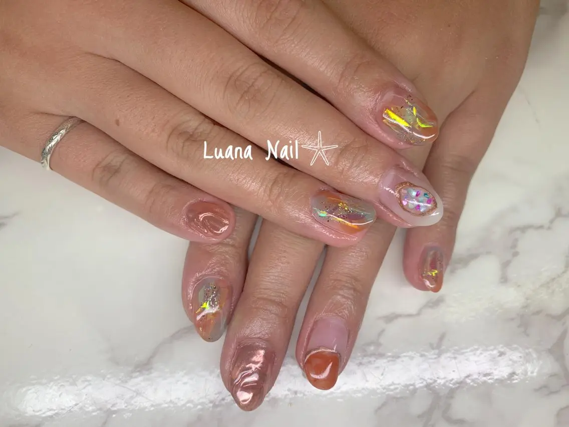 ネイル ハンドネイル BeauJu by Luana Nailのネイルデザイン