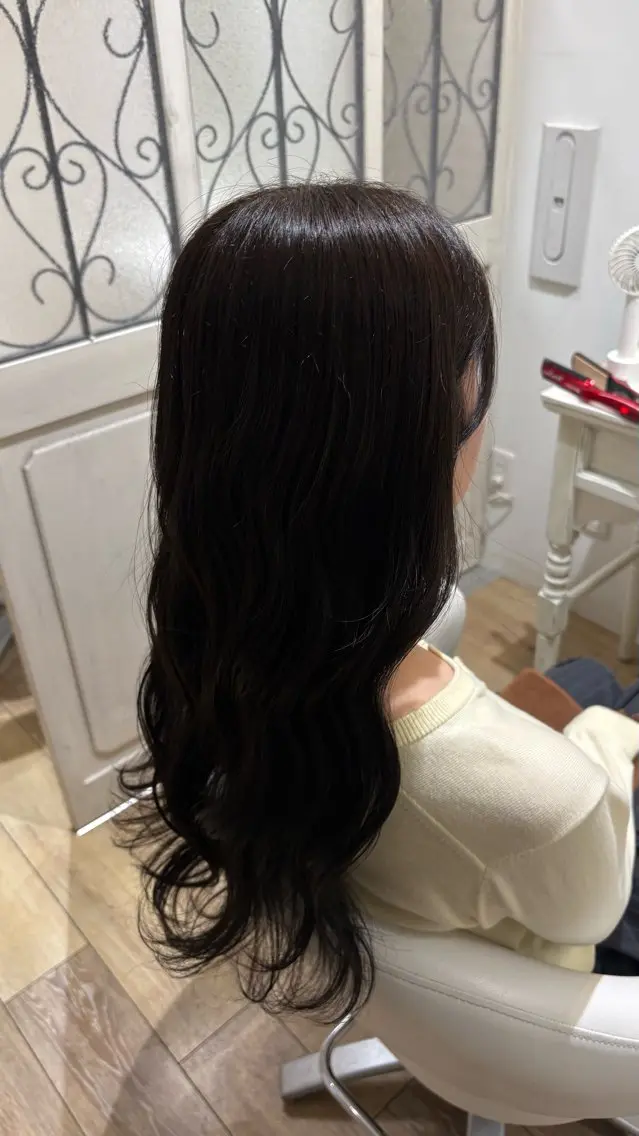 ロング カラー ヘアアレンジ カット トリートメント 似合わせ 顔周りYUUGAのヘアスタイル