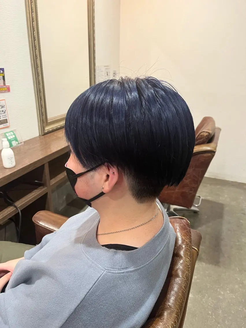 ショート 🫧透明感カラー× レイヤー🫧HARUのヘアスタイル