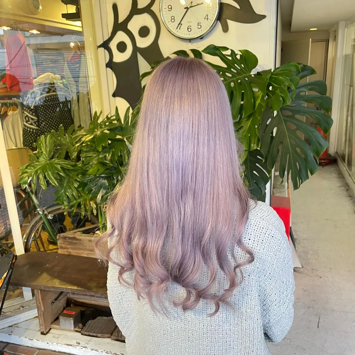 カット+ダメージレストリプルカラー+トリートメントの写真