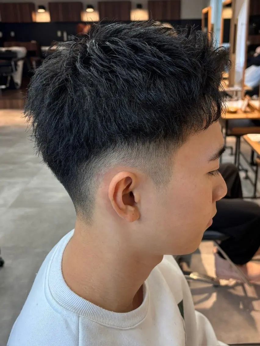 ショート メンズ 🔥フェードカット/ パーマ特化🔥/森のヘアスタイル