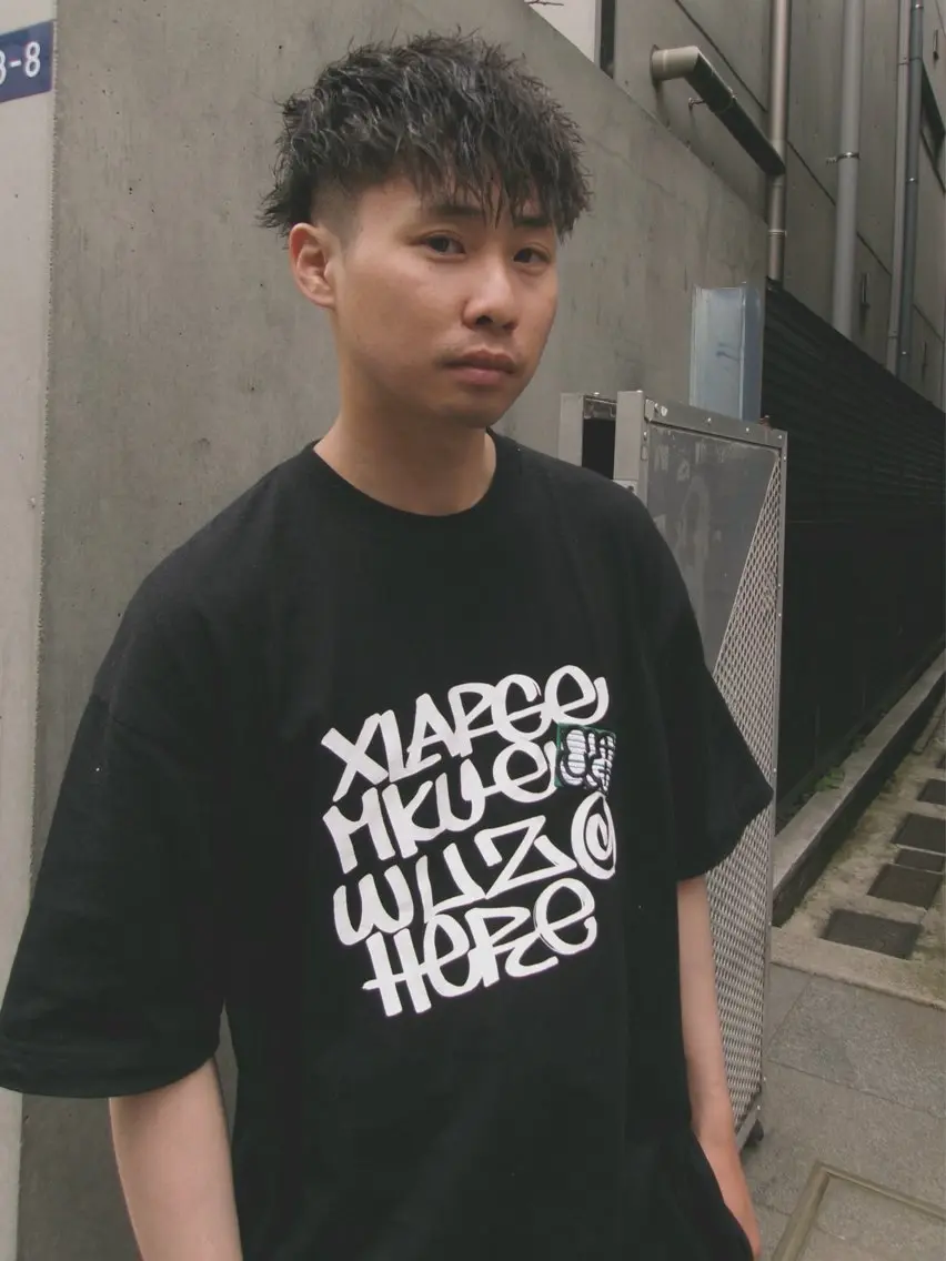ショート パーマ メンズ メンズパーマ ツイストスパイラルパーマ スパイラルパーマ カット パーマ ヘアセット 原宿↔︎浦和　美容師 折笠　亮のヘアスタイル