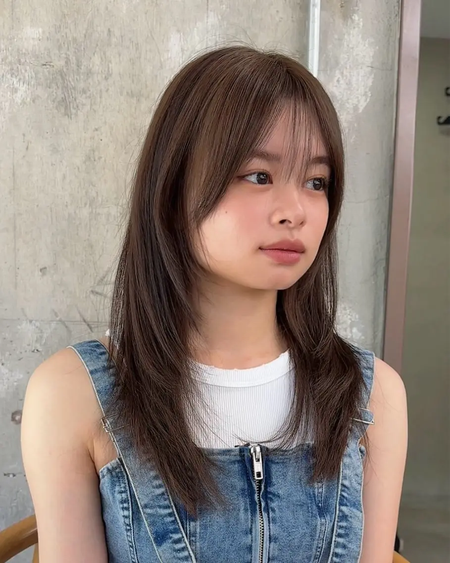 ロング カラー レイヤーカット ロング レイヤー🐏髪質改善 /透明感/みっきーのヘアスタイル