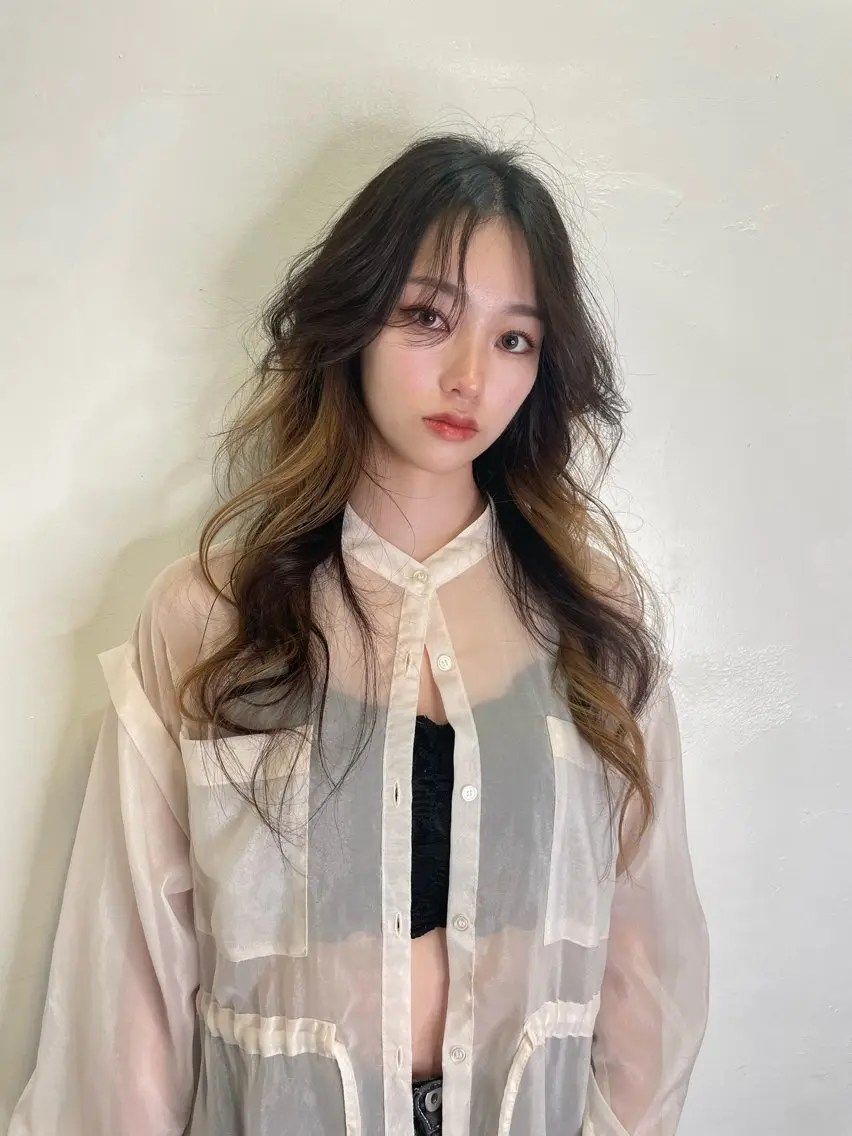 ロング ヘアアレンジ 優李 ゆうり‪のヘアスタイル