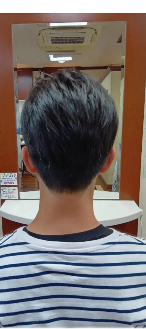 ショート メンズ ホリウチ リョウコのヘアスタイル