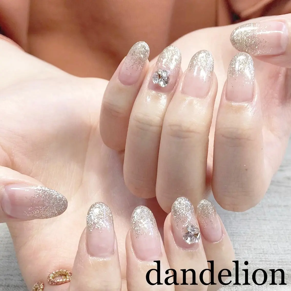 ネイル ハンドネイル ハンドケア dandelion ダンデライオンのネイルデザイン