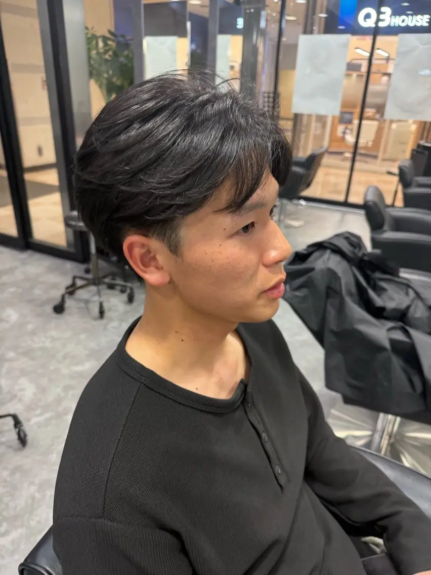メンズ メンズパーマ 本田 有里のヘアスタイル