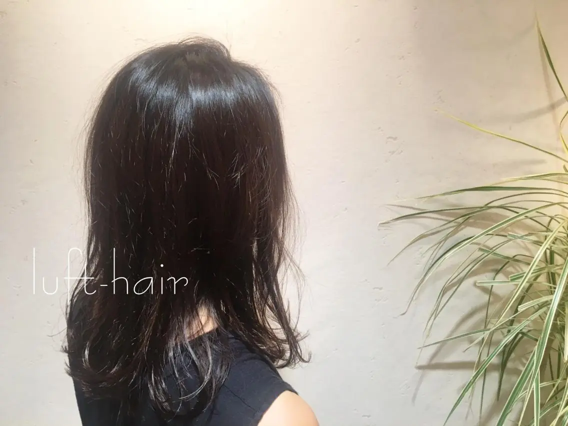 ミディアム むらかみ みかのヘアスタイル