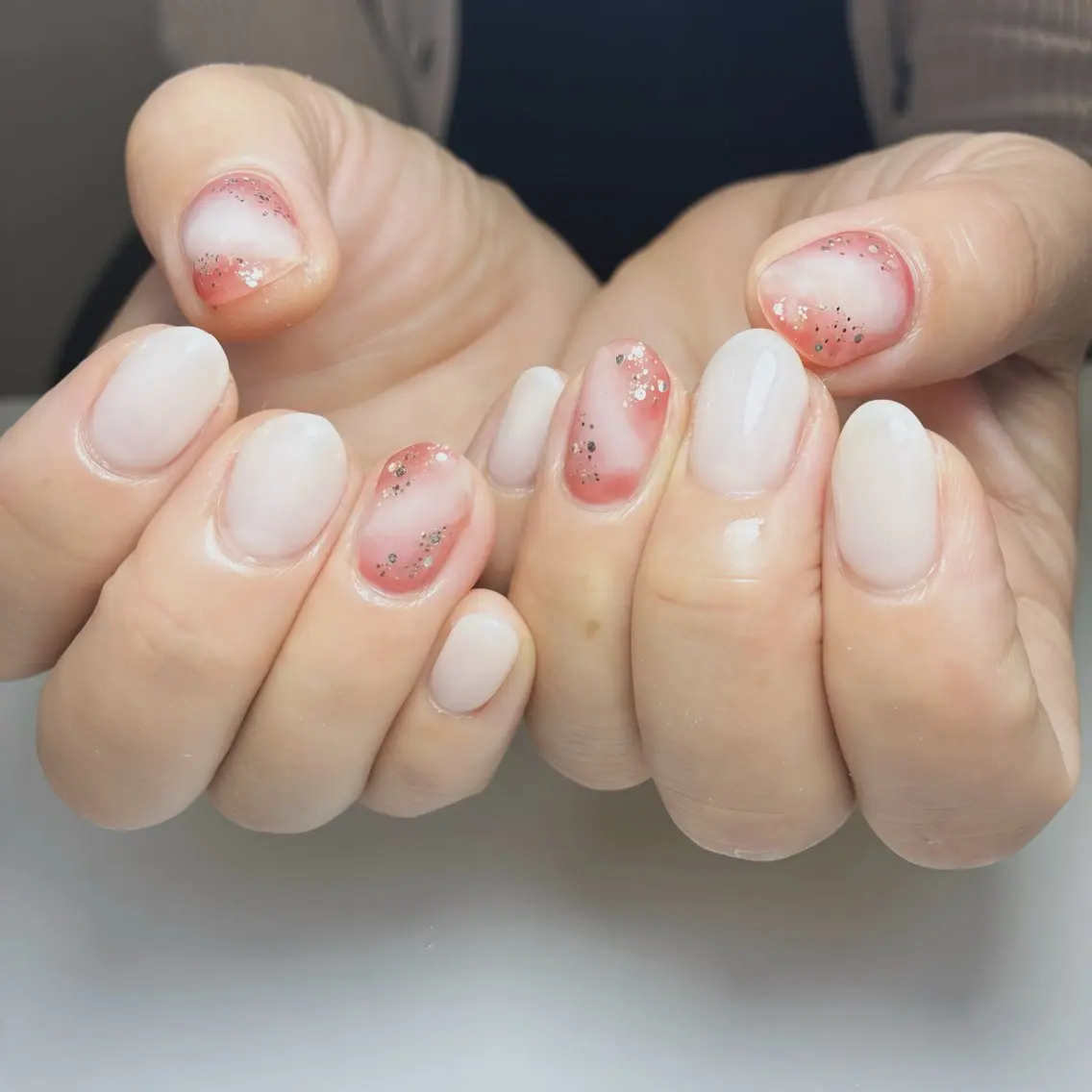 ネイル フットネイル マグネットネイル ニュアンスネイル シンプルネイル ブライダルネイル ハンドネイル nail salon anoneのネイルデザイン