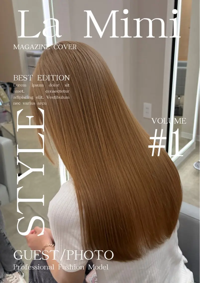 ロング アッシュ ミストバング ハイライト 髪質改善 レイヤーカット ヘアカラー 🫧La Mimi YUI🫧のヘアスタイル