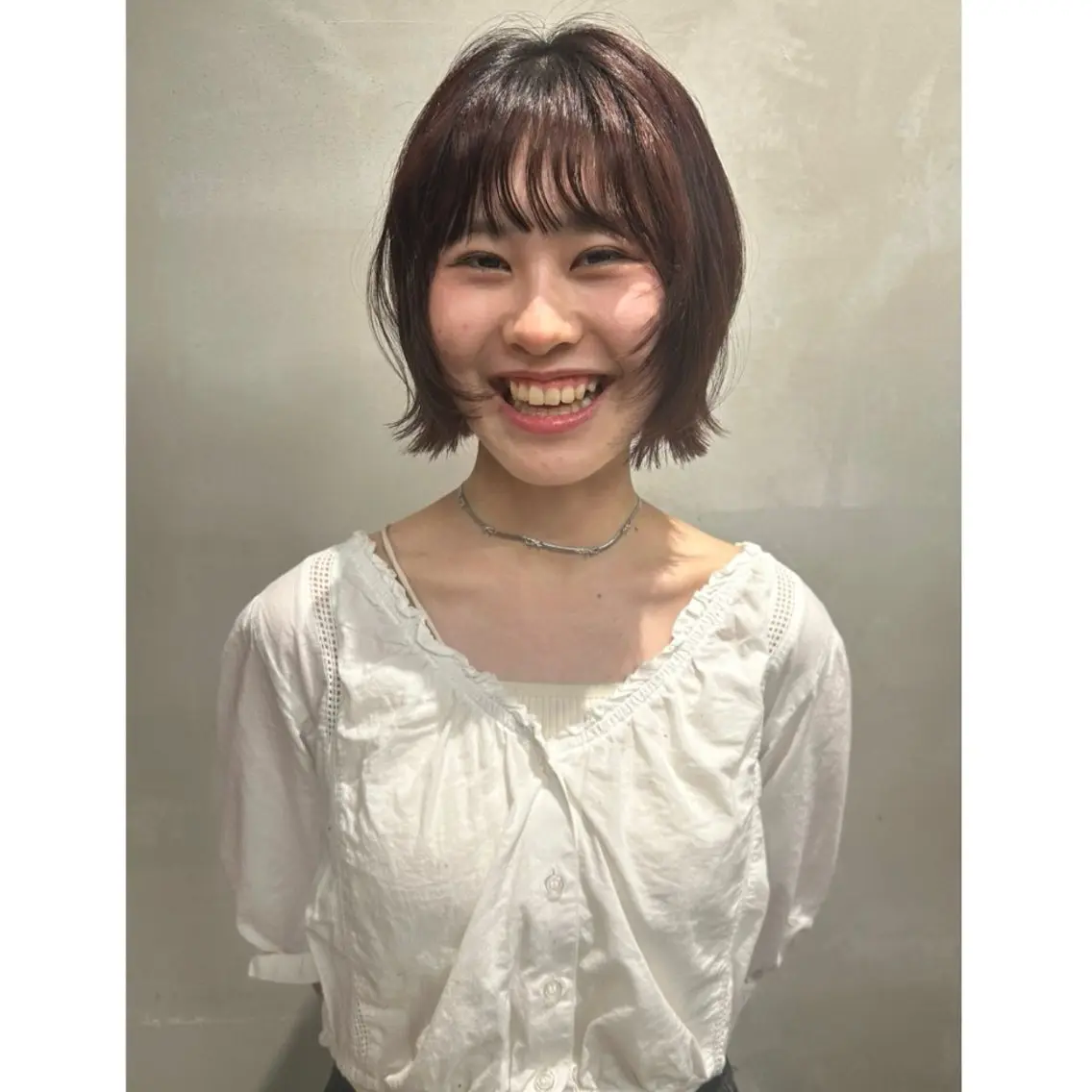 カエデ🐬 カットカラーモデルのヘアスタイル