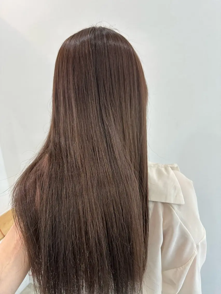 ロング カラー ヘアカラー トリートメント レイヤー/ナチュラル 💐nao.のヘアスタイル