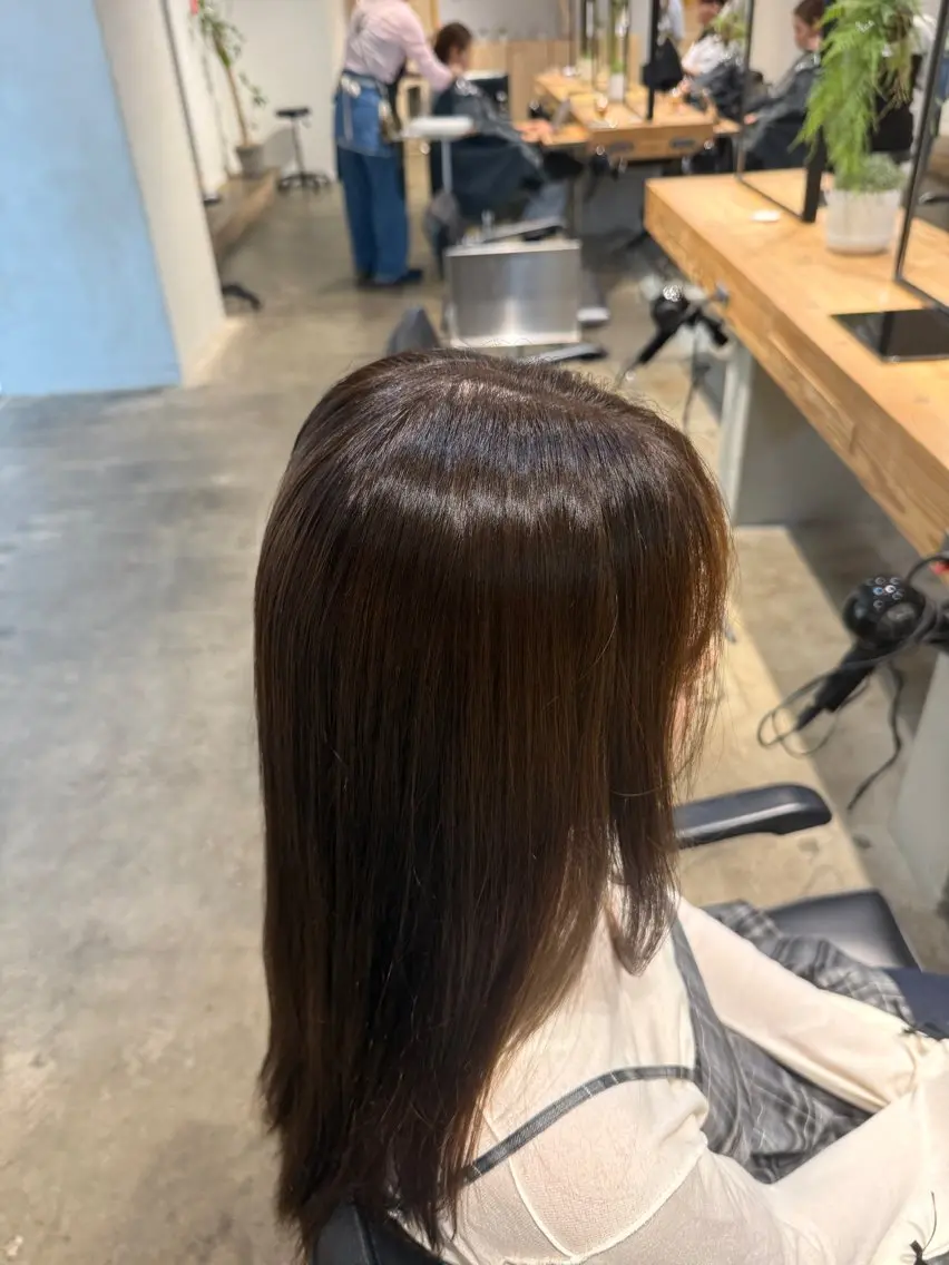 カラー 西村 颯世のヘアスタイル