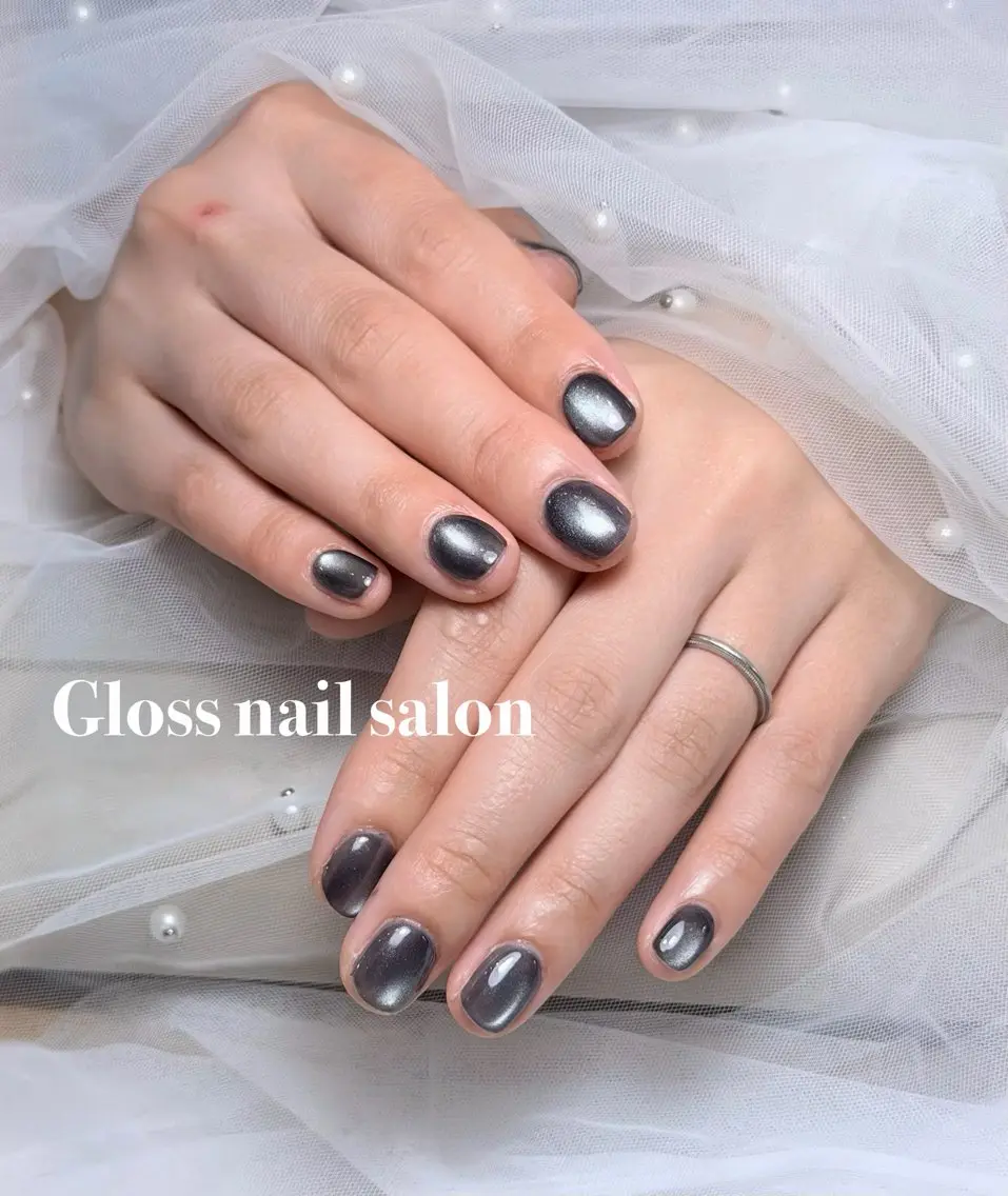 ネイル ハンドネイル アキコ Gloss nail salonのネイルデザイン