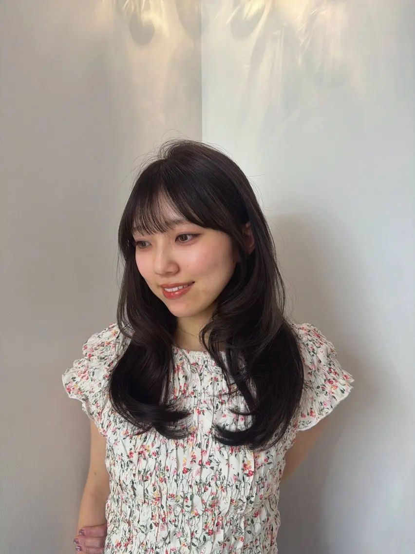 ロング ヘアカラー 藤井佳音 /カットモデル募集のヘアスタイル