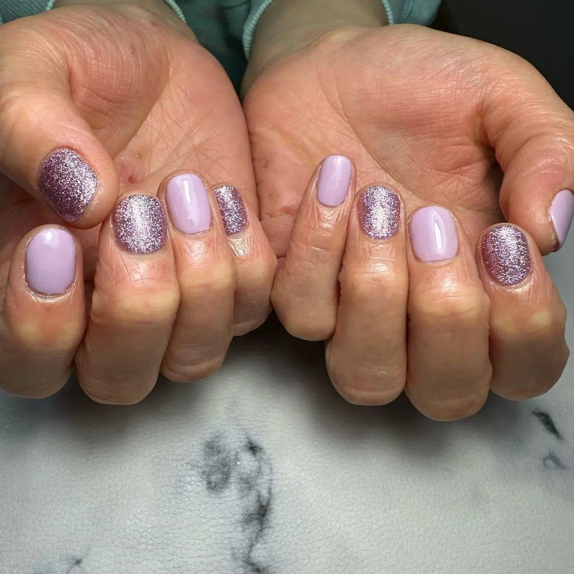 ネイル フラッシュネイル パステルネイル 自爪育成ネイリスト✨ Mokaのネイルデザイン