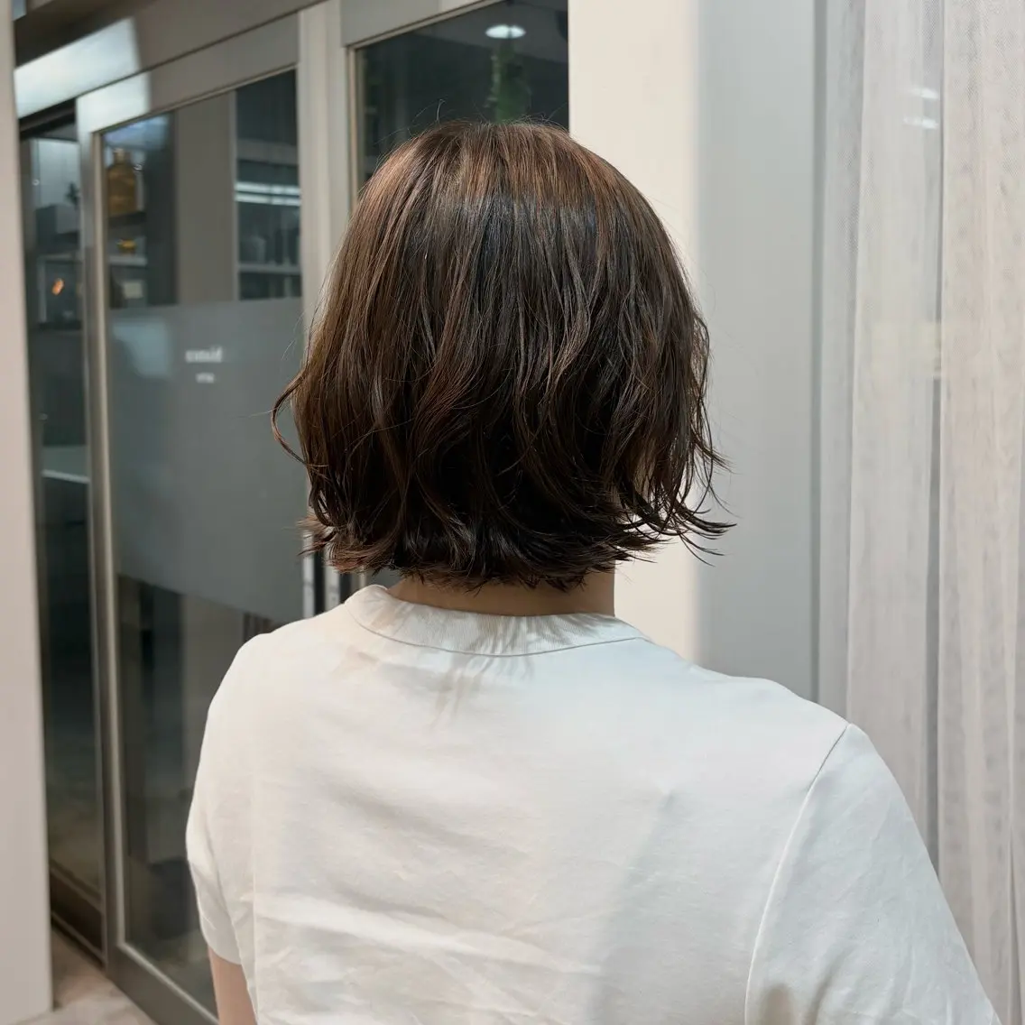 ショート パーマ パーマ 草場 遼子のヘアスタイル
