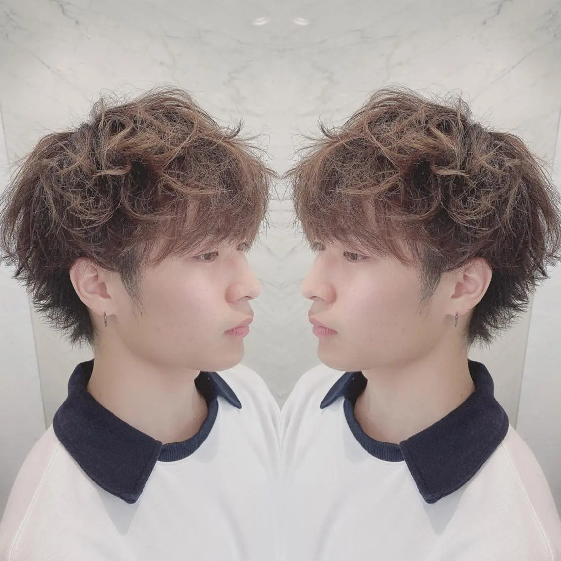 ショート カラー メンズ カット ヘアカラー 重政 和樹のヘアスタイル