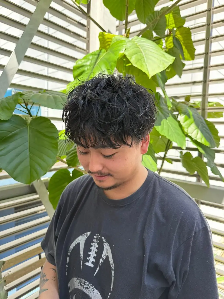 ショート カット パーマ RITZY こうたのヘアスタイル