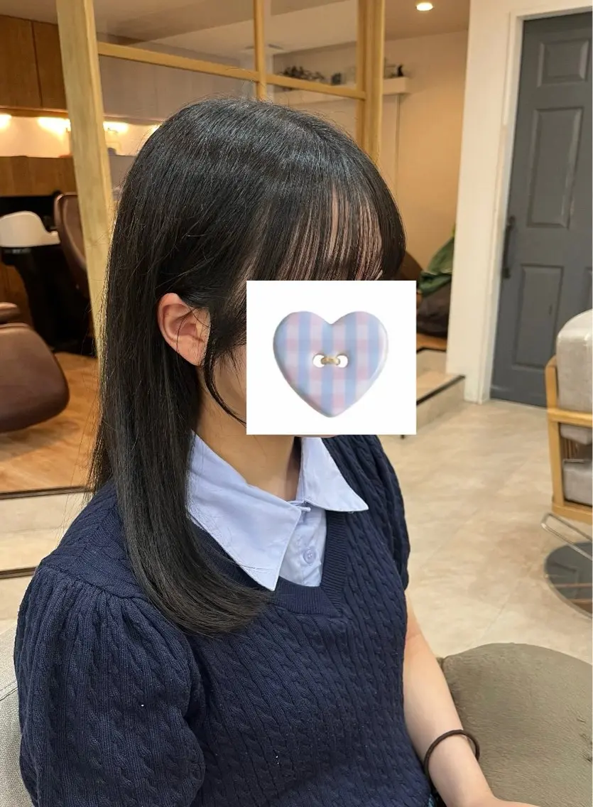 カラー 菅原 ゆめはのヘアスタイル