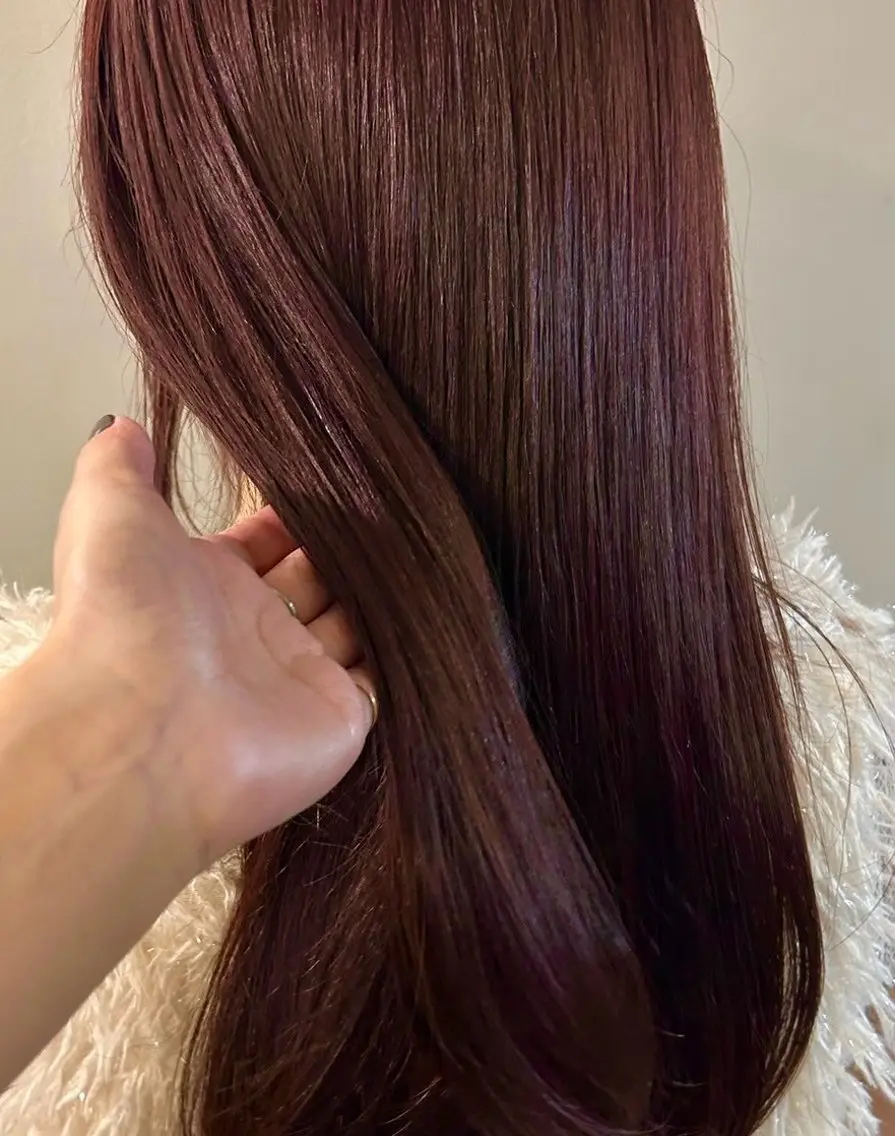 セミロング カラー ブリーチ ボブ ブラウンカラー 🦔🪷なりたりみのヘアスタイル