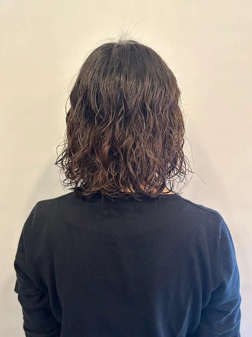ミディアム パーマ Ida Akaneのヘアスタイル