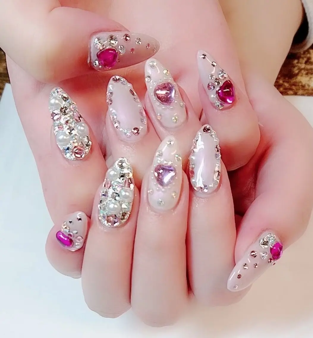 ネイル ハンドネイル 🦋YU810 ナチュラル専門店🦋のネイルデザイン