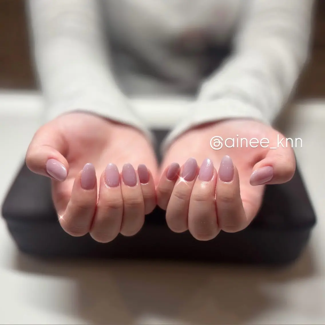 ネイル ワンカラーネイル millie ainee 柴田のネイルデザイン
