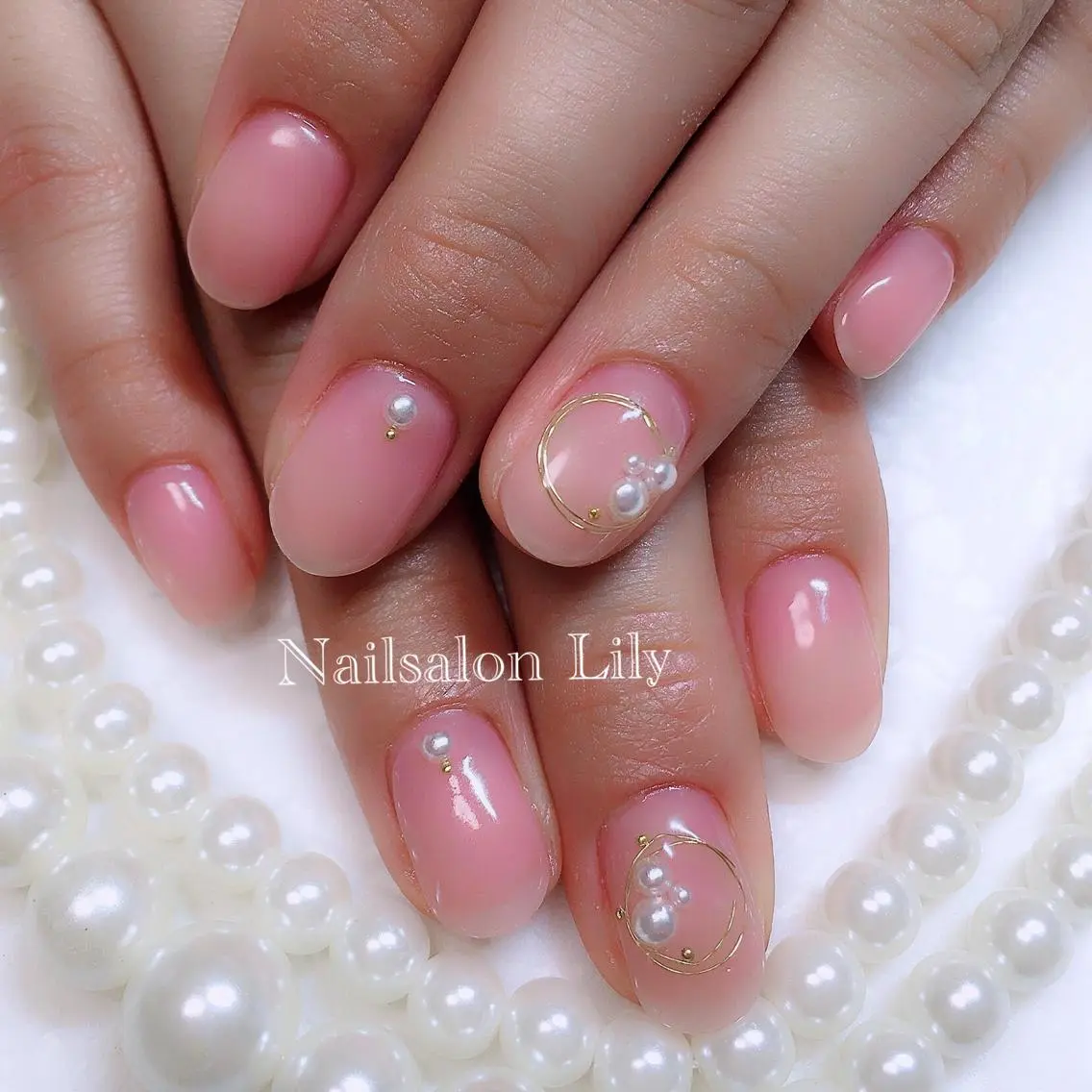 ネイル アートネイル Lily*nail 🌻Mii🌻のネイルデザイン