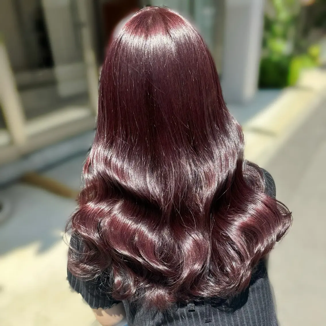 ロング カラー カット ヘアカラー トリートメント ブリーチなしカラー kana🐱のヘアスタイル