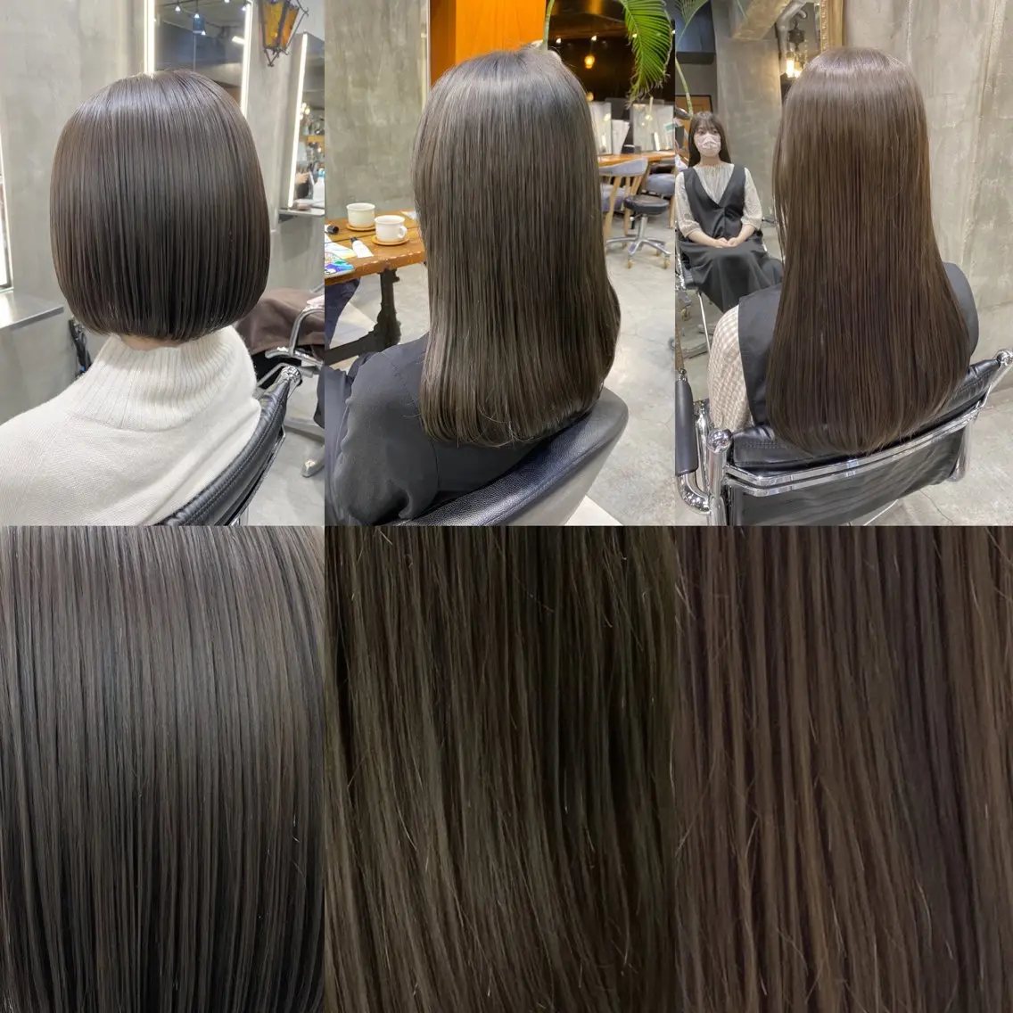 カラー グレージュ カット ヘアカラー トリートメント 透明感カラー🌿 グレージュ🐺陽介のヘアスタイル