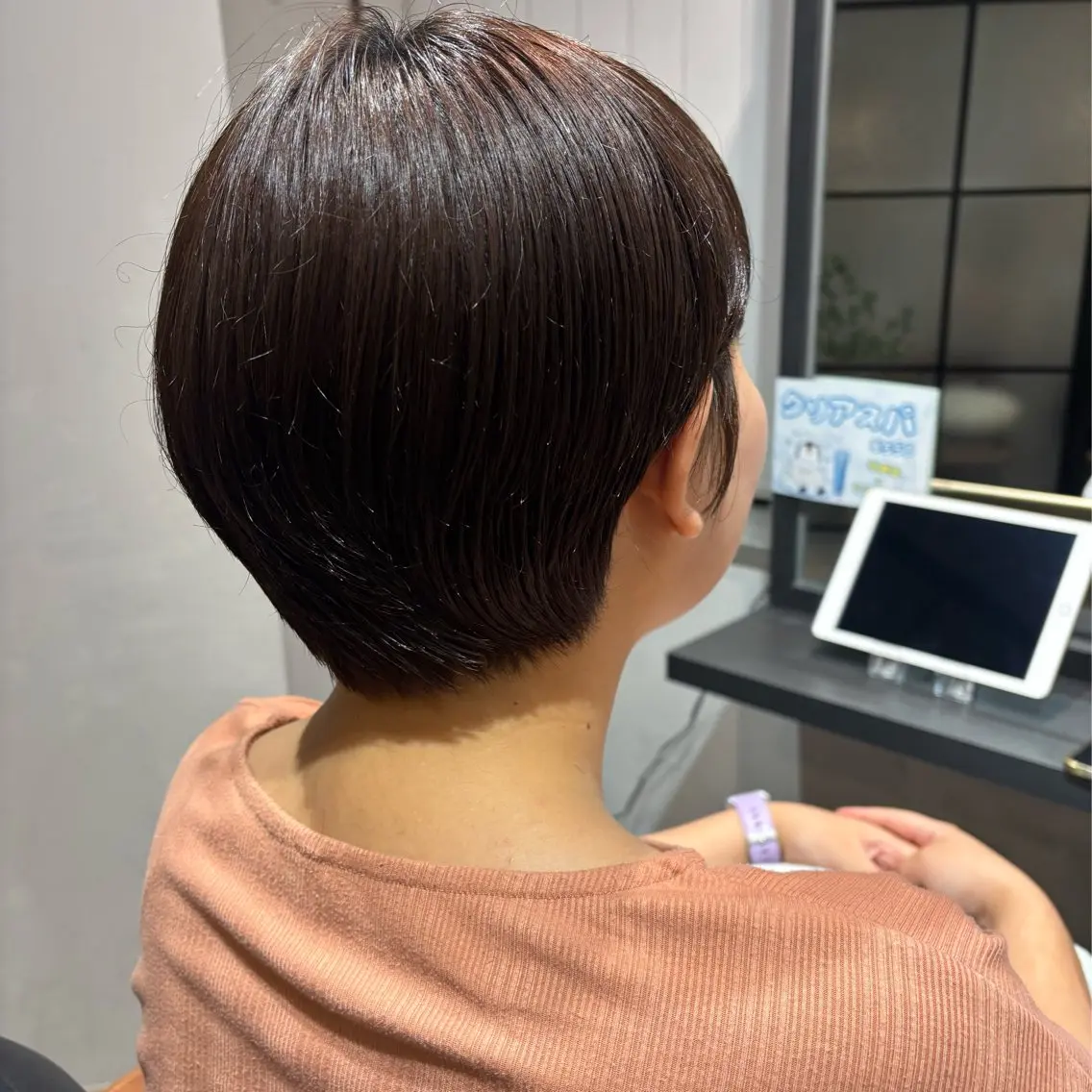 ショート 丸みショート ショートヘア ショート/ボブ/暖色 🍑おおしま くるみのヘアスタイル