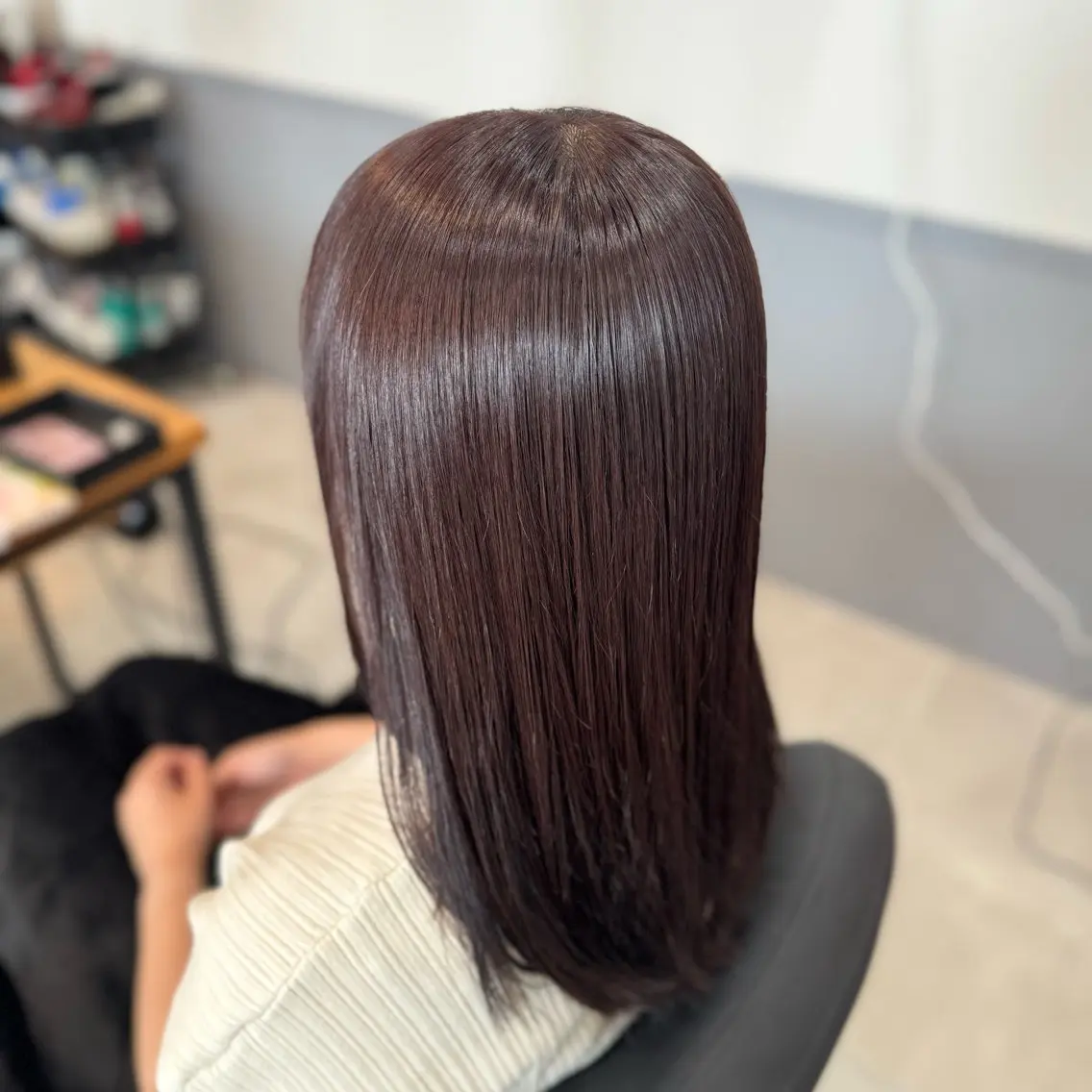 カラー 栗林 萌香のヘアスタイル