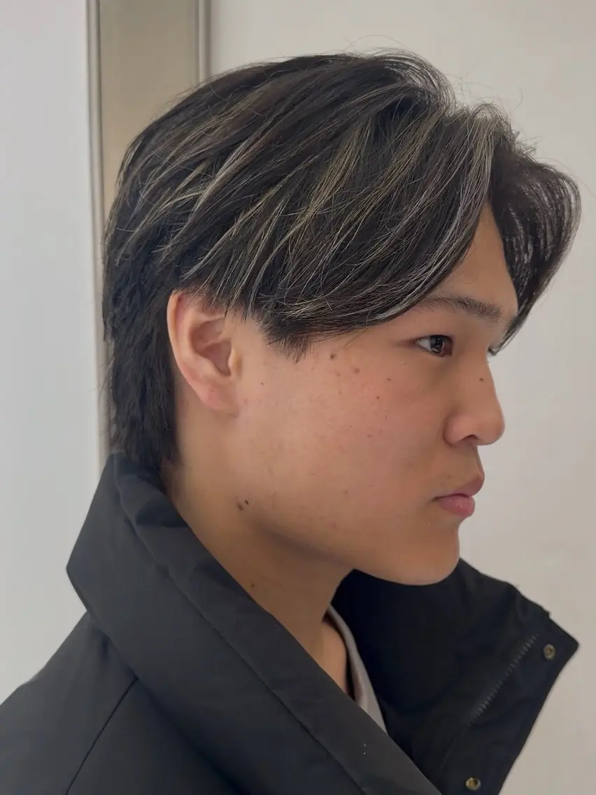 【✨🔥土日新規men's限定クーポン🔥✨】カット＋ハイライト＋TOKIOトリートメント！！の写真