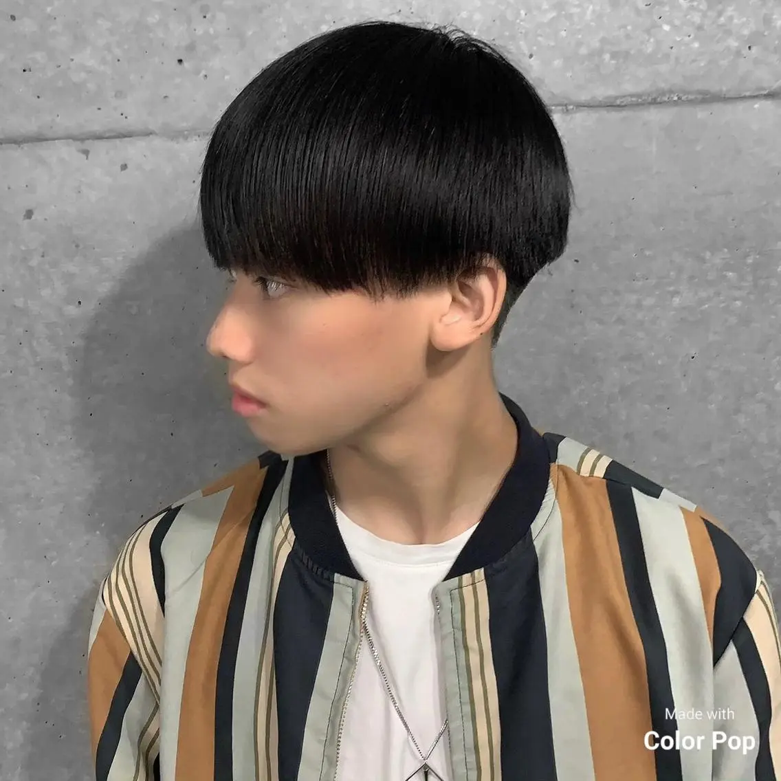 ショート メンズ マッシュ メンズパーマの達人 KAITOのヘアスタイル