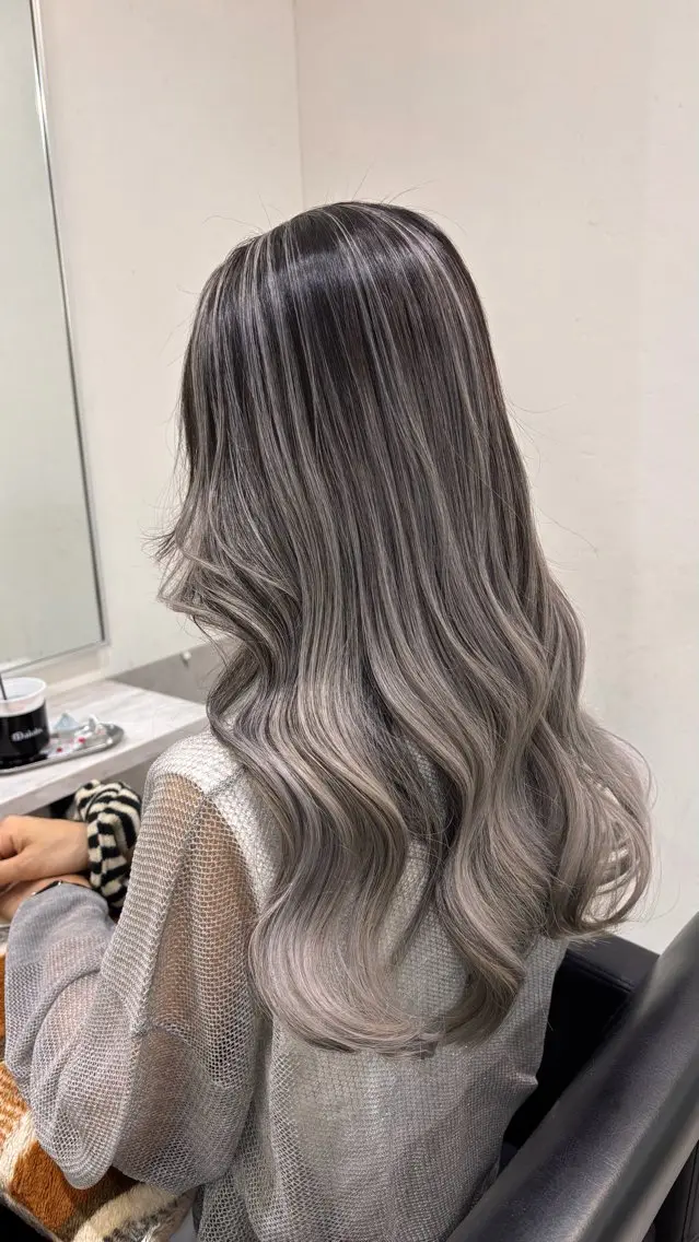 カラー ヘアカラー ciera. アオイ 🦢✯のヘアスタイル