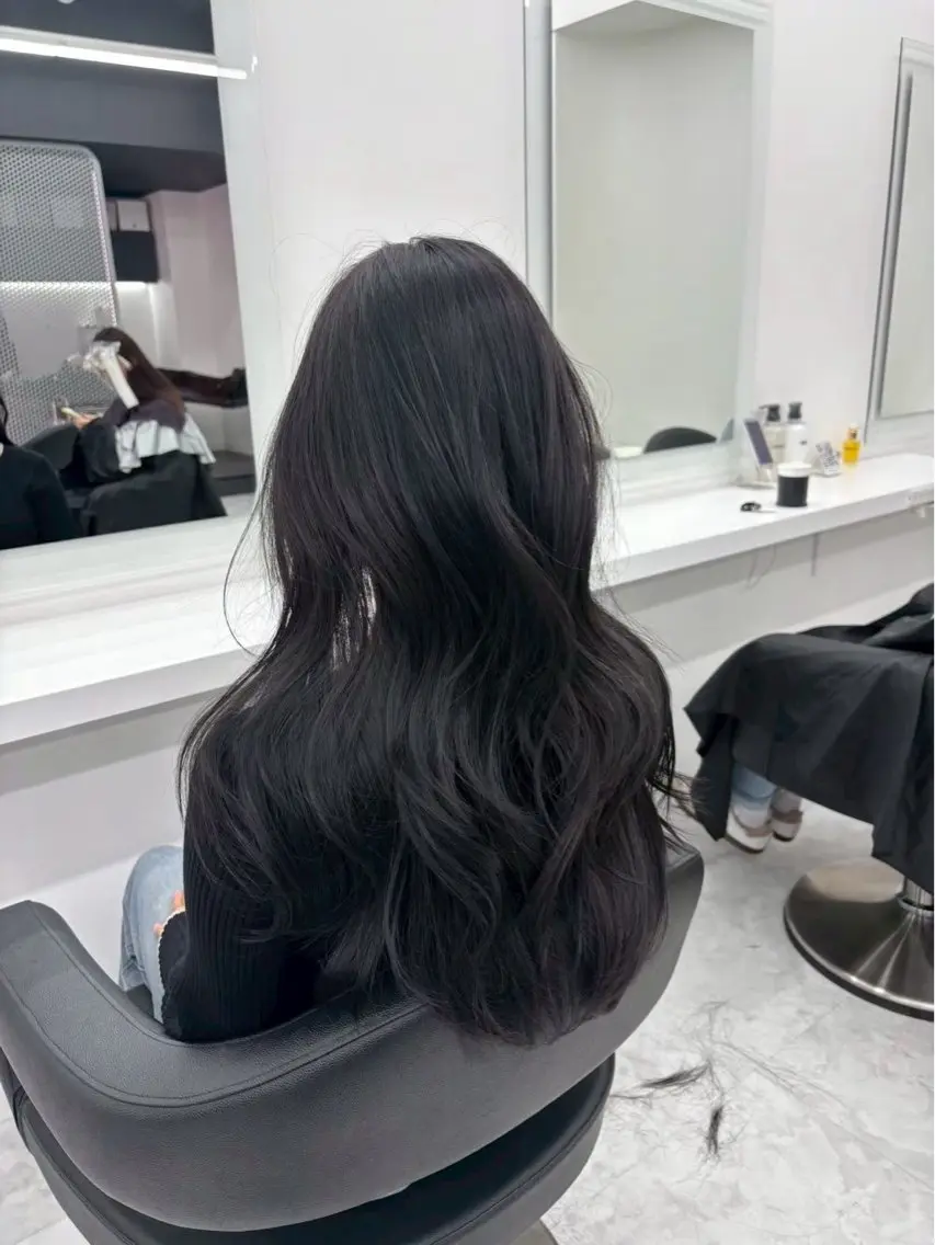 ロング カラー 🤍透明感推しカラー 🤍yui‪💞✨のヘアスタイル