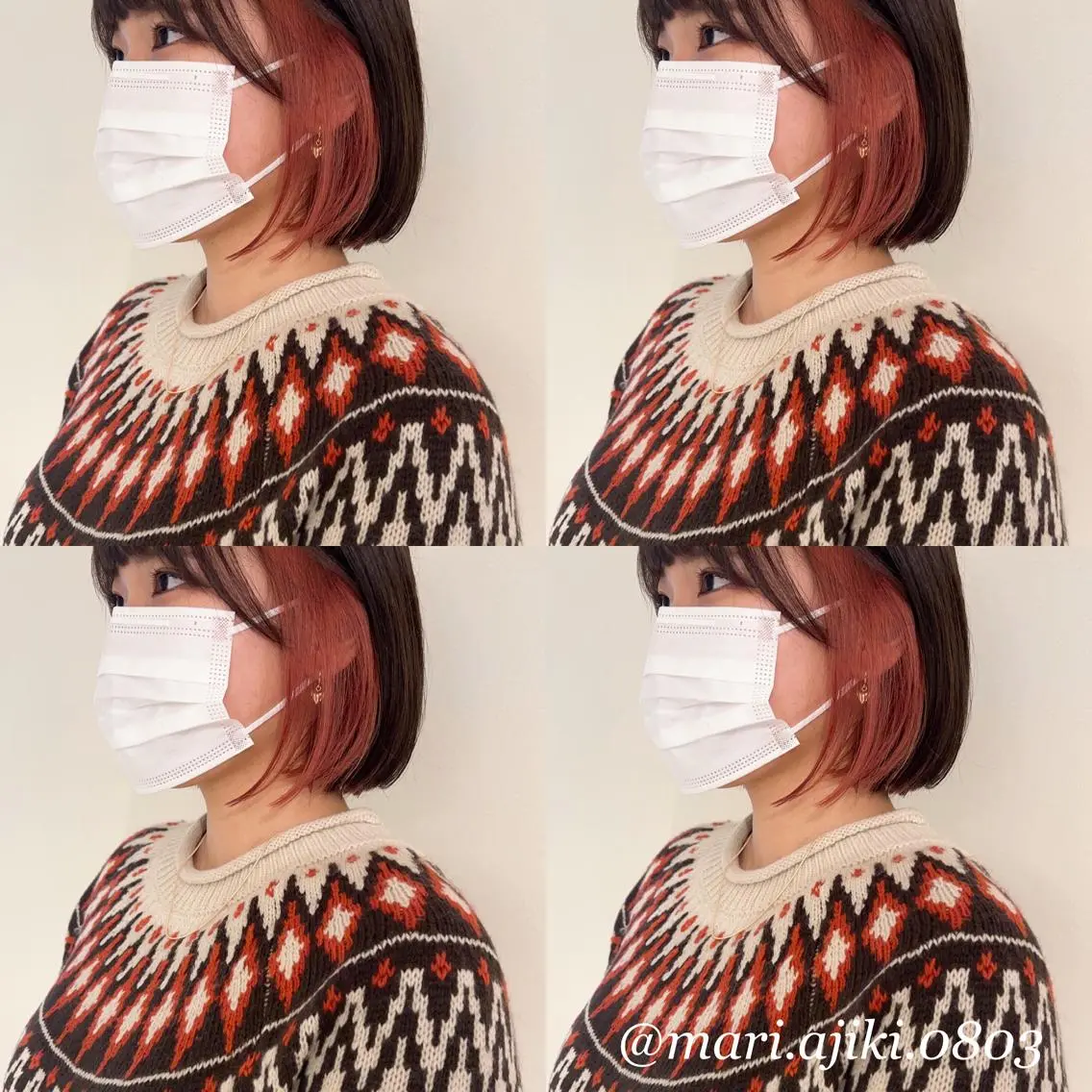 ミディアム ボブ 🫧ツヤ髪個室美容室 安食茉莉🫧のヘアスタイル