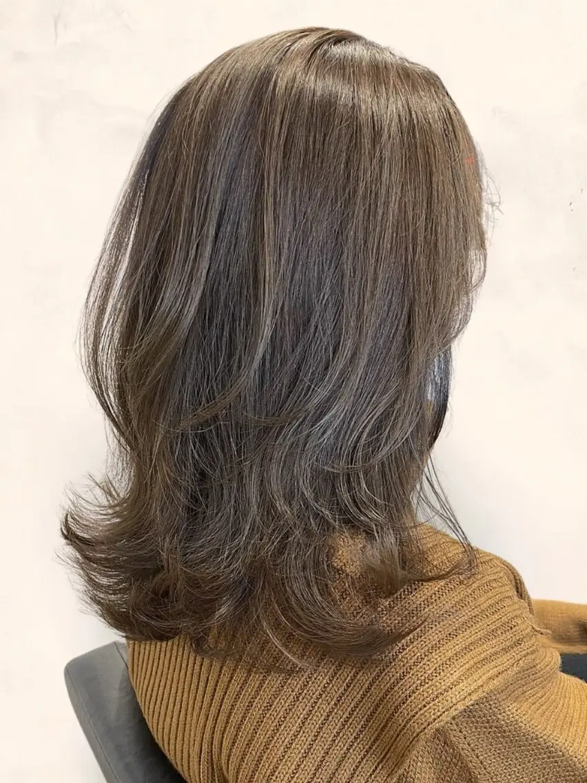 セミロング claire ema 💎酒井裕太郎のヘアスタイル
