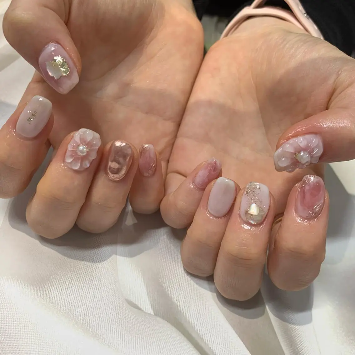 ネイル ぷっくりネイル マキノ ユイのネイルデザイン