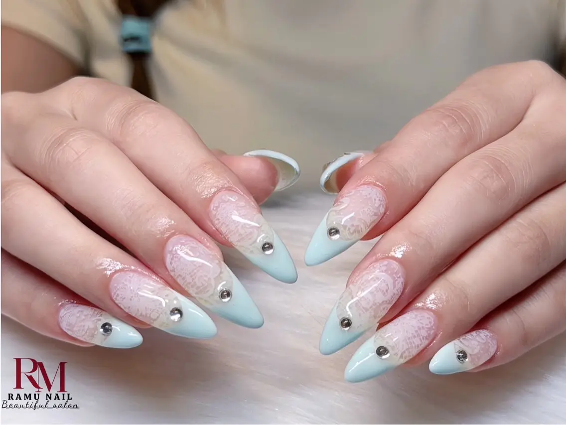 ネイル キラキラネイル マグネットネイル ミラーネイル ピンク 夏ネイル ハンドネイル RAMU Nail 恵比寿店のネイルデザイン