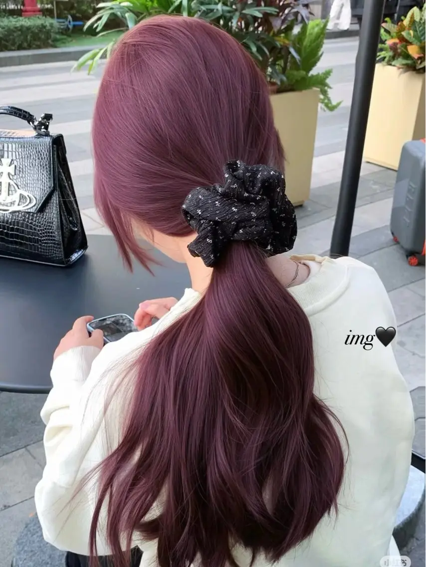 カラー 韓国ヘア🇰🇷艶 カラー🦢みいのヘアスタイル